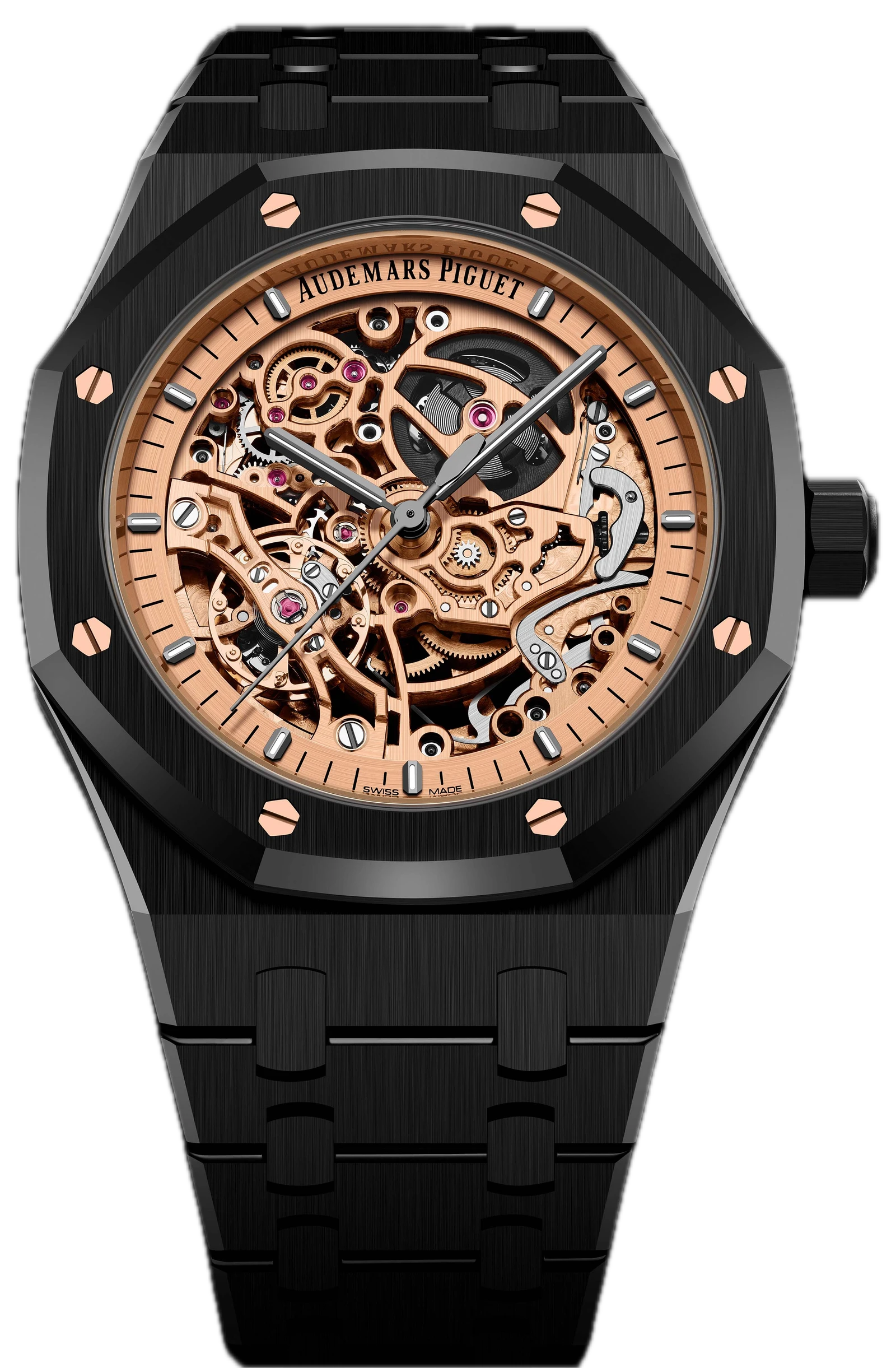 Audemars Piguet Royal Oak squelette, céramique noire