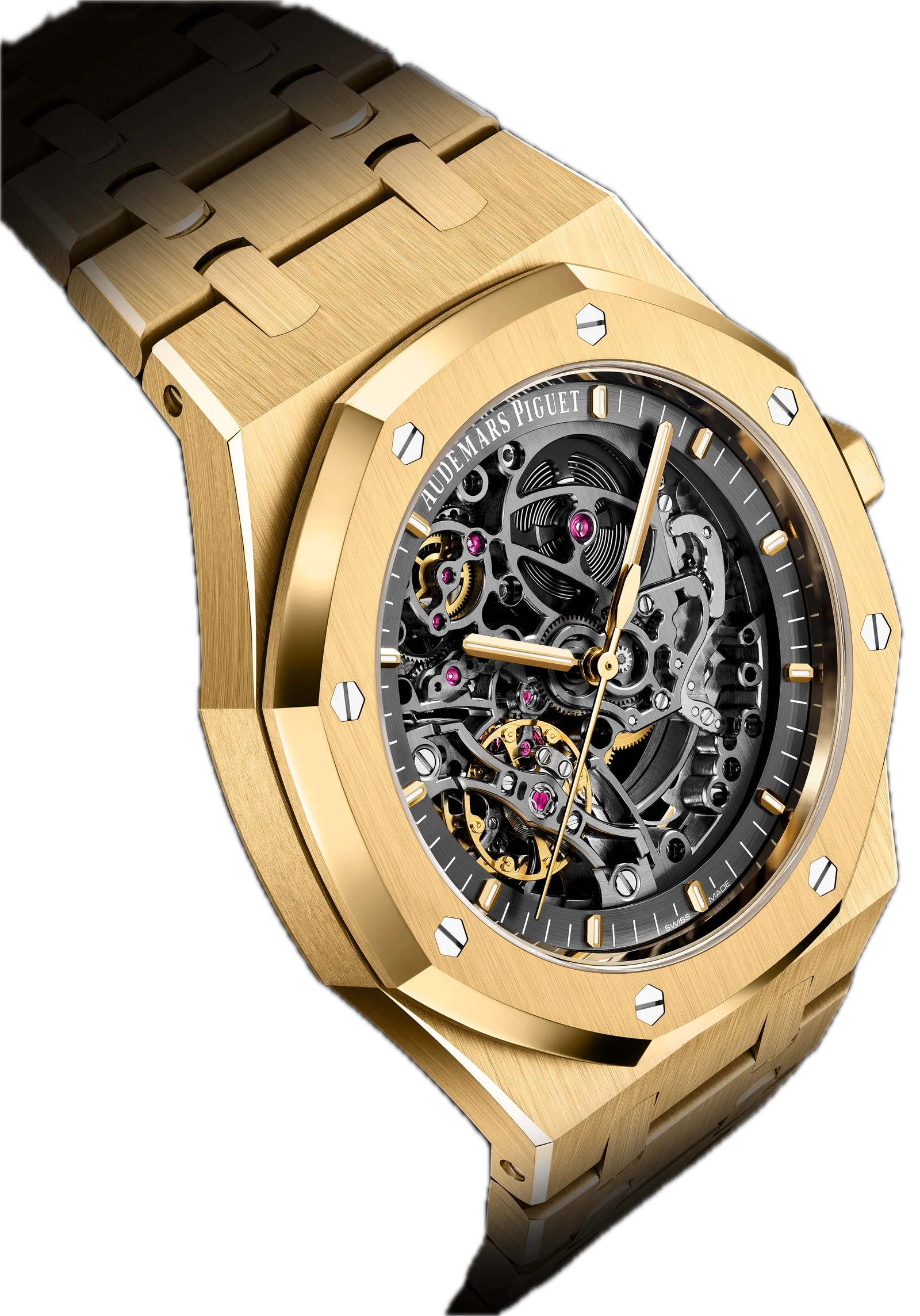 Audemars Piguet Royal Oak squelette, or jaune